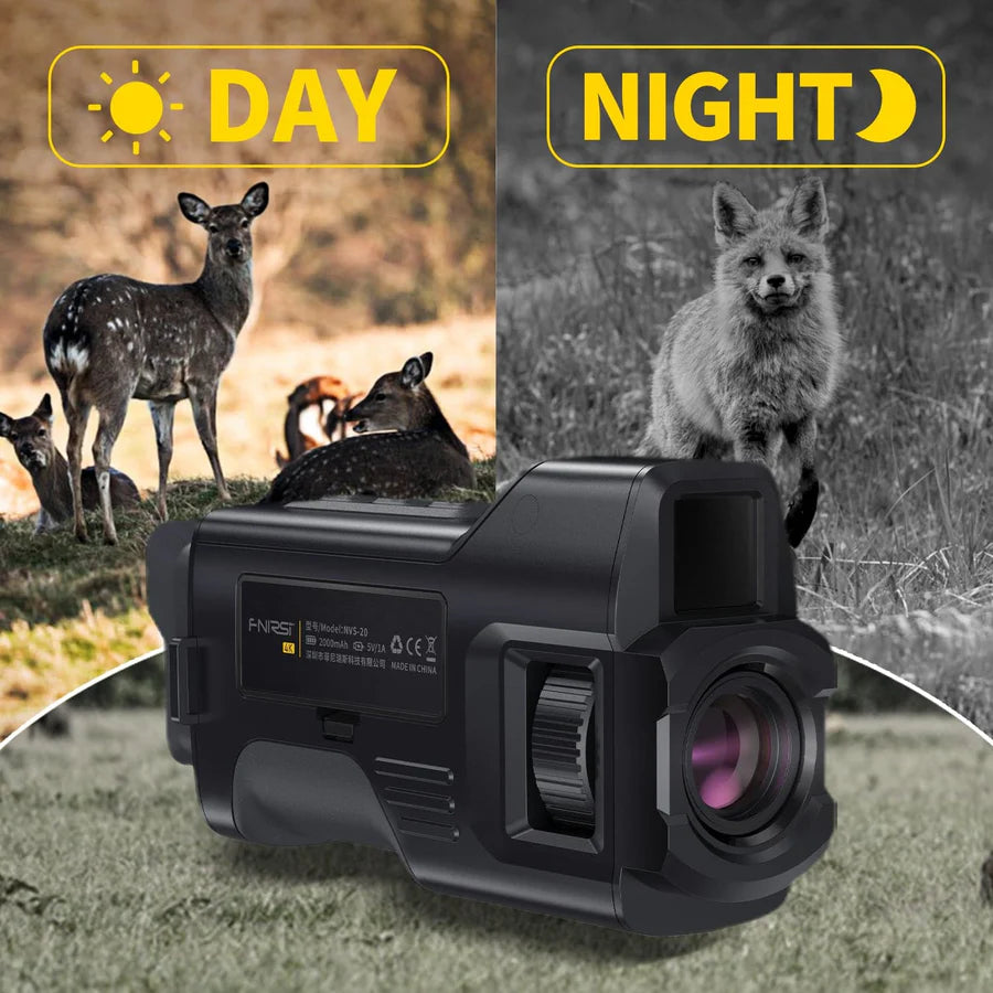 NVS-20 4K HD Monocular Night Vision Device Infrared 6x Digital Zoom