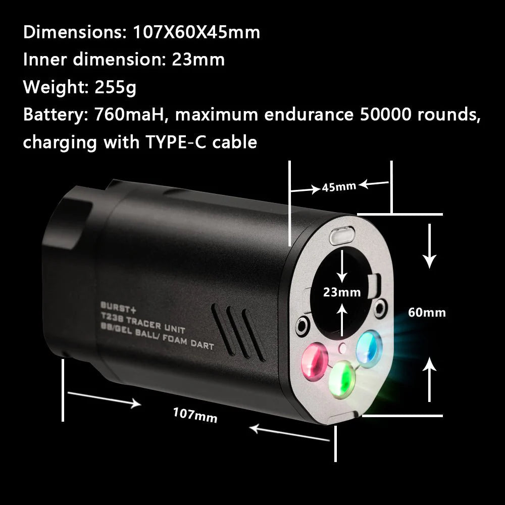 T238 Burst+ Tracer Unit
