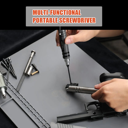 T238 Professional Black Titanium Screwdriver Set - 6-Piece - Professional Grade